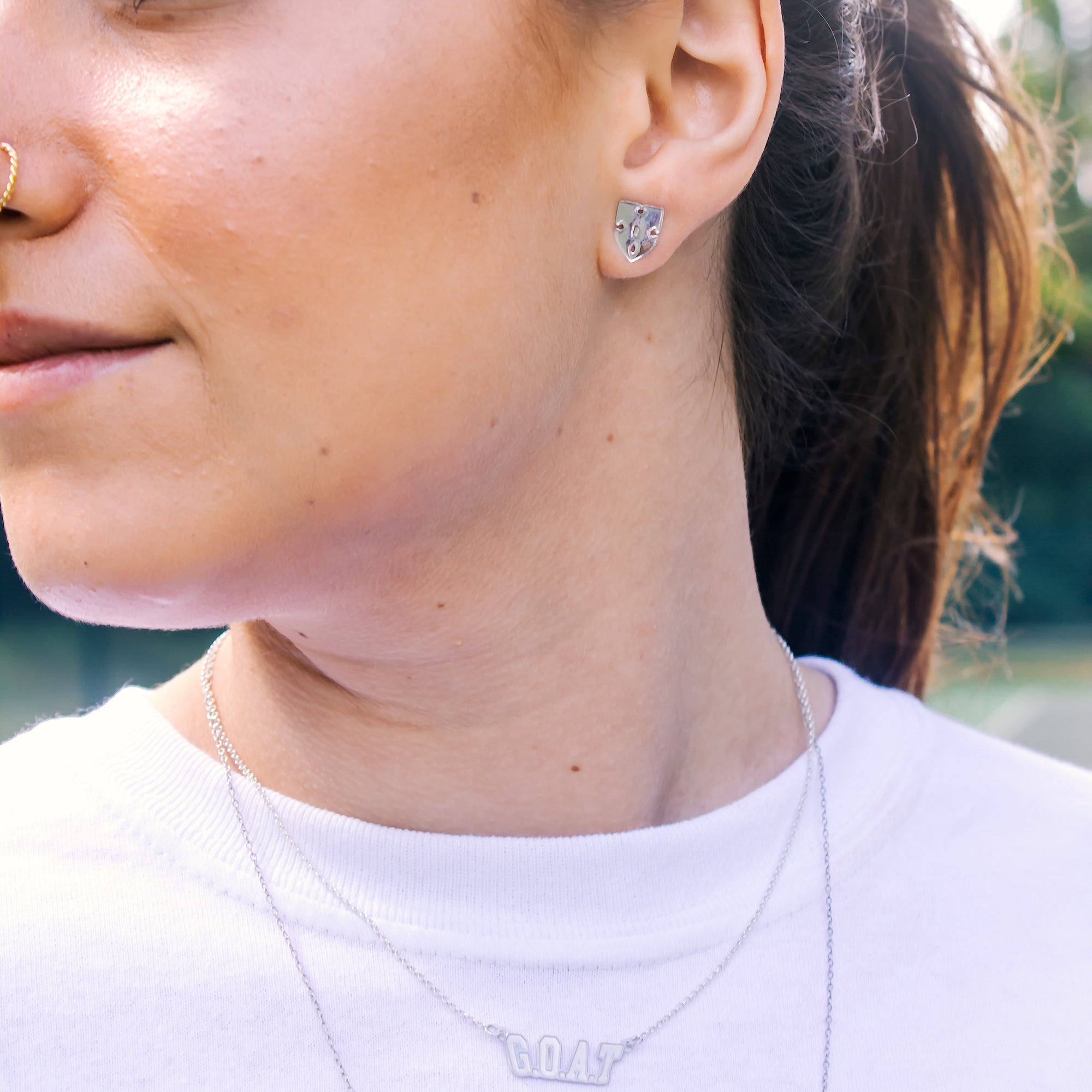 INNER CHAMPION Earrings - Silver