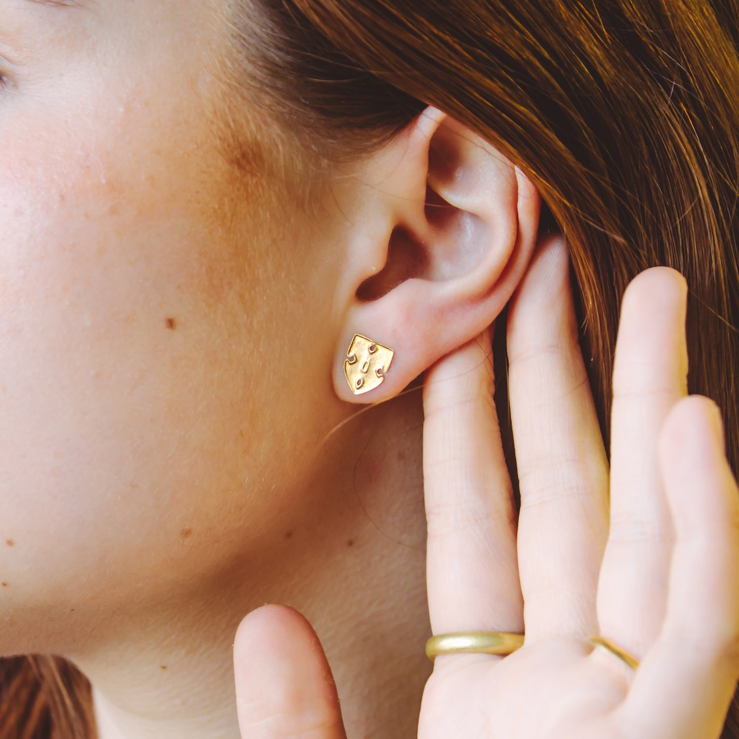 INNER CHAMPION Earrings - Gold