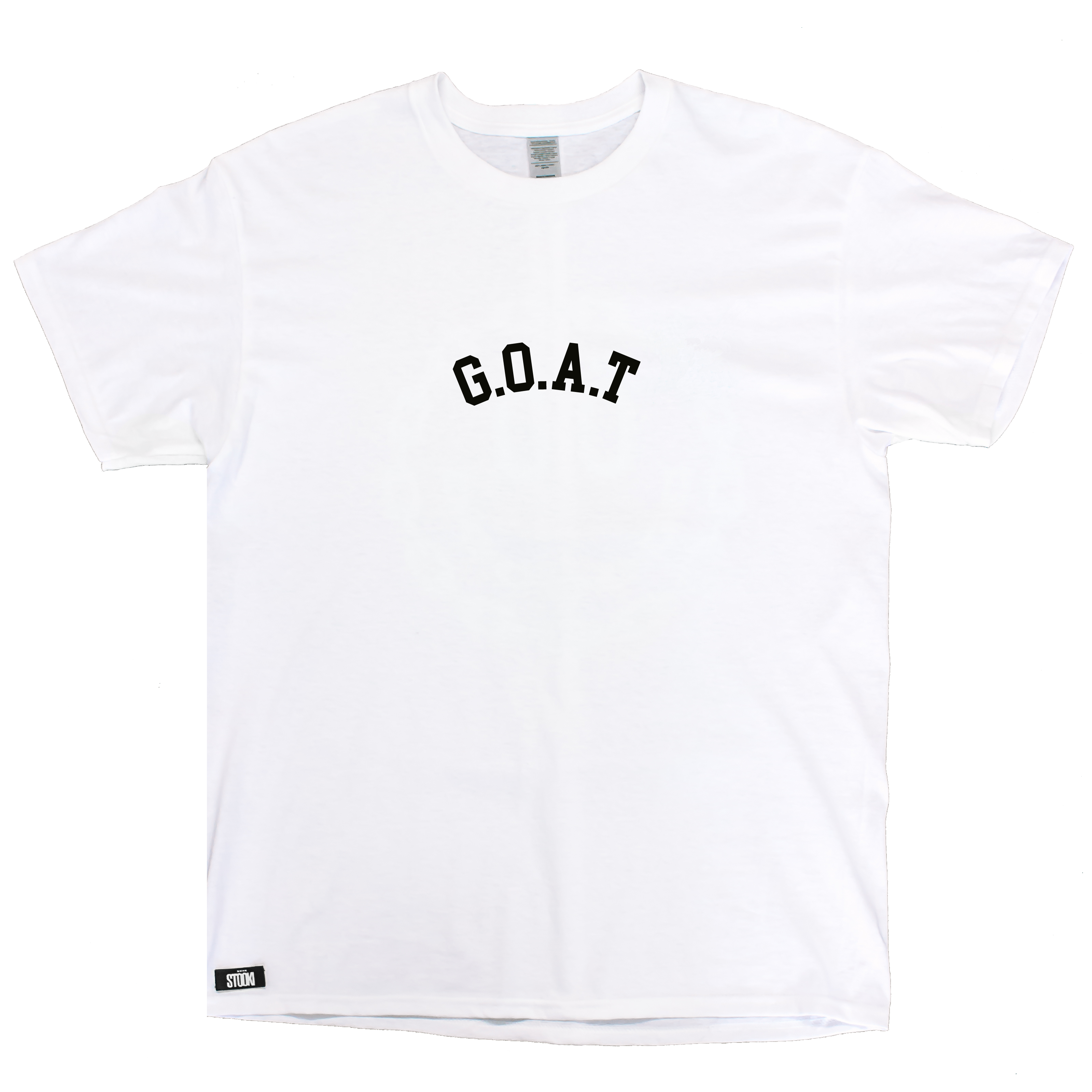 G.O.A.T White T-Shirt