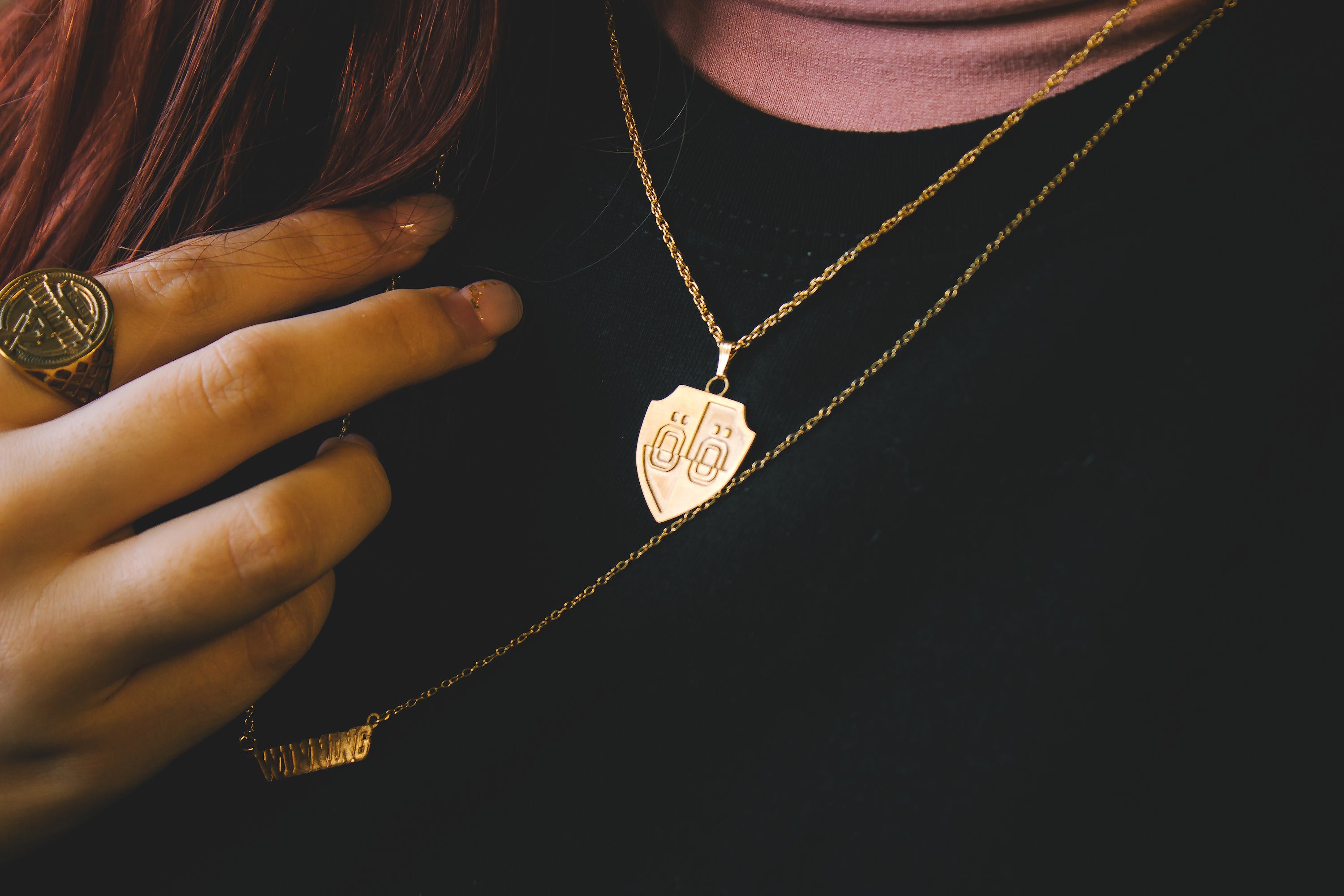 Inner Champion Necklace - Gold