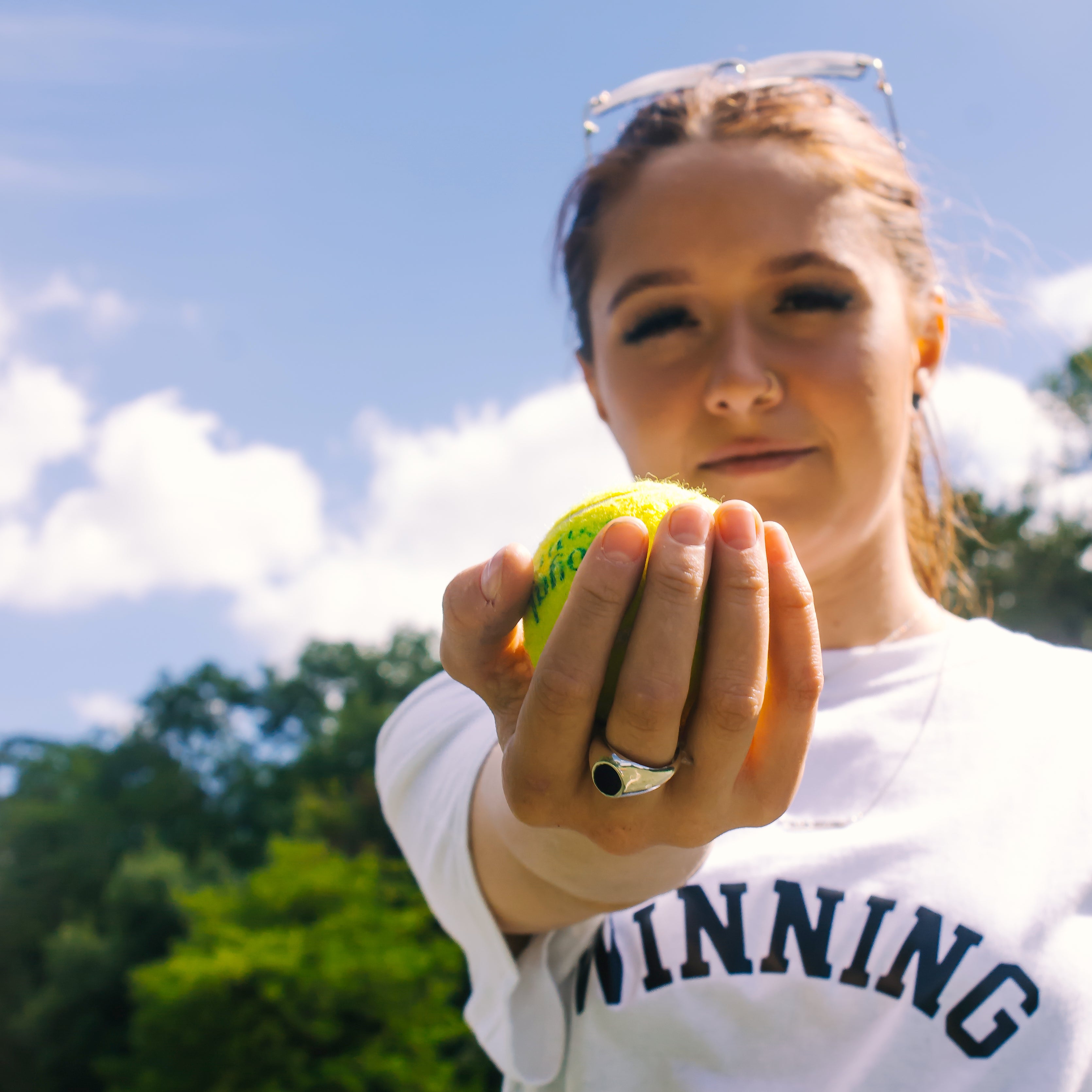 WINNING White T-Shirt