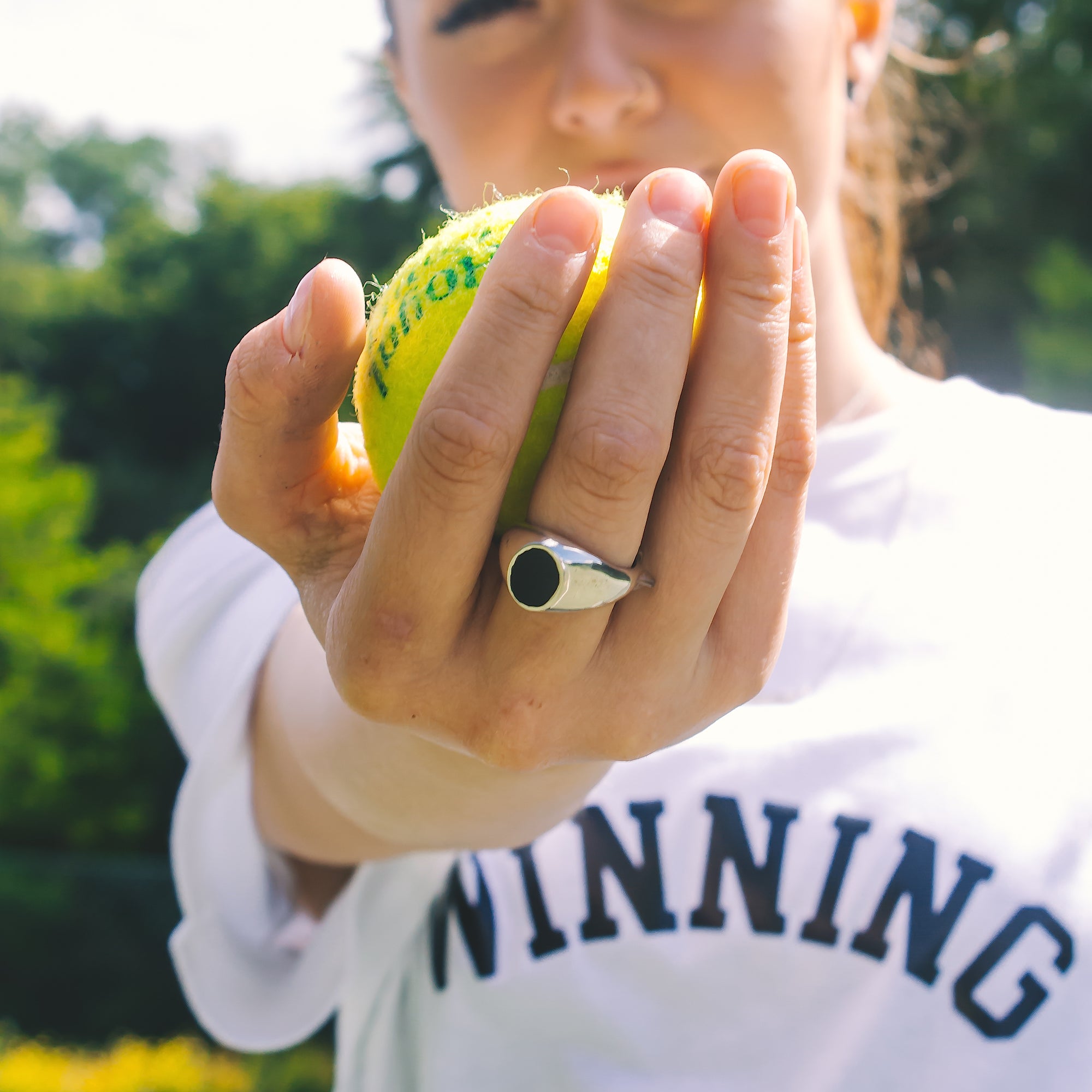 WINNING White T-Shirt