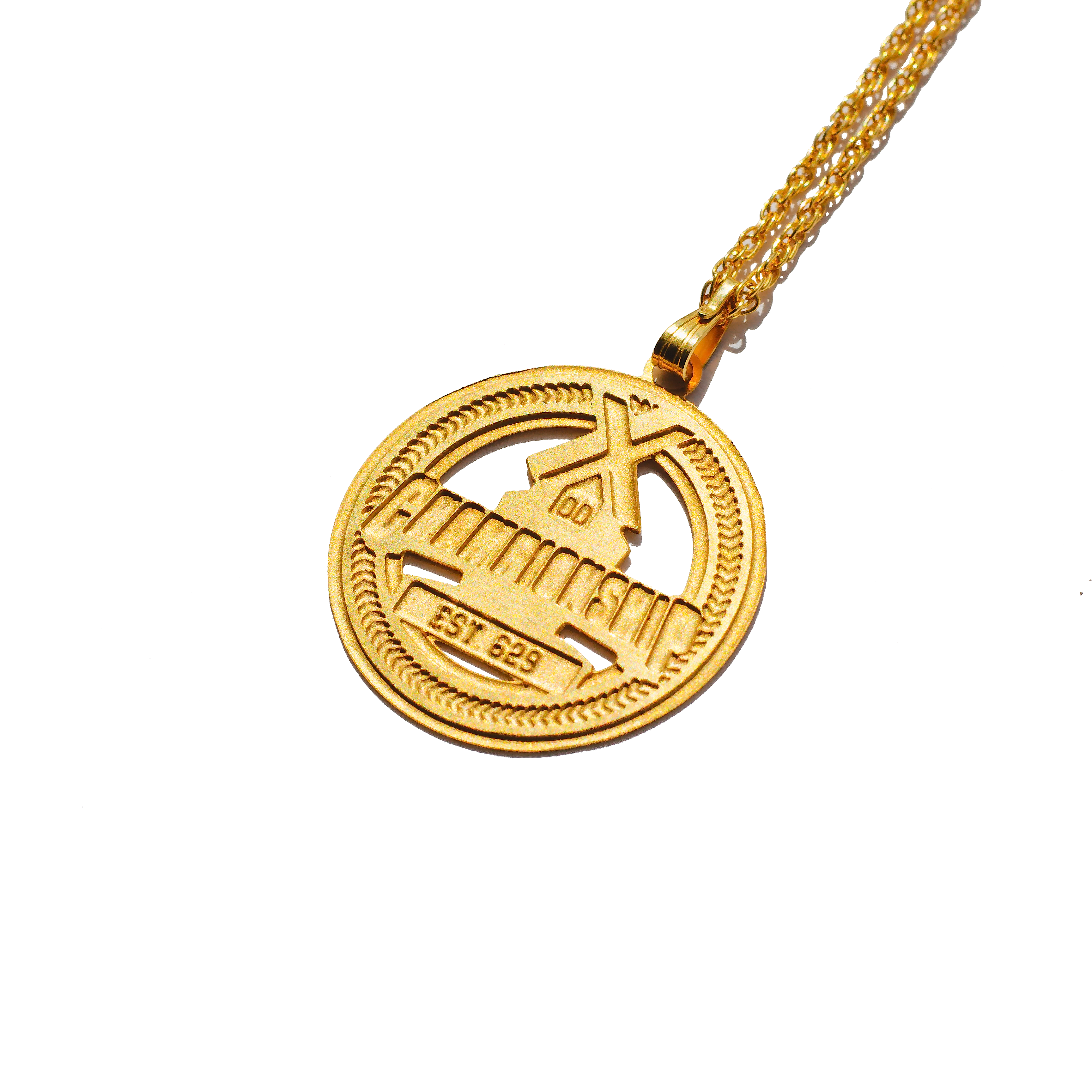 CHAMPIONSHIP Medallion Necklace - Gold