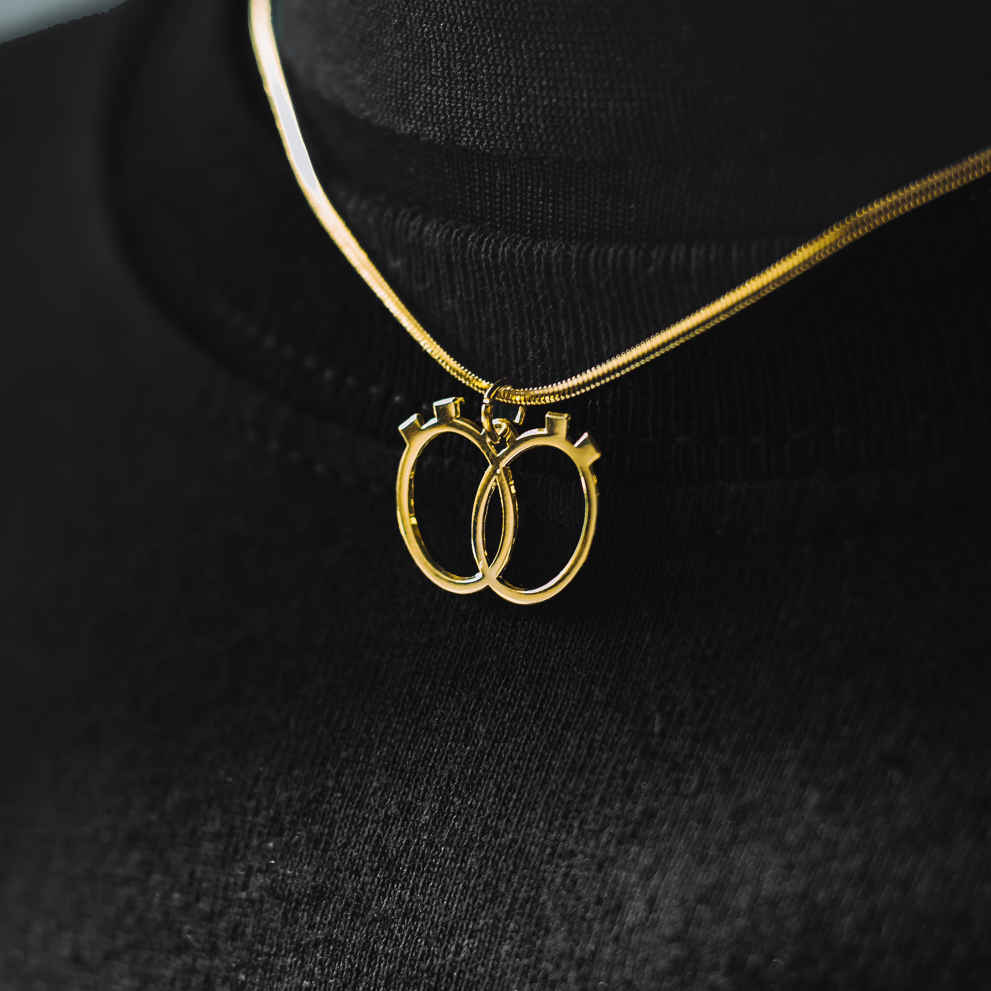 INFINITY Ophidian Necklace - Gold