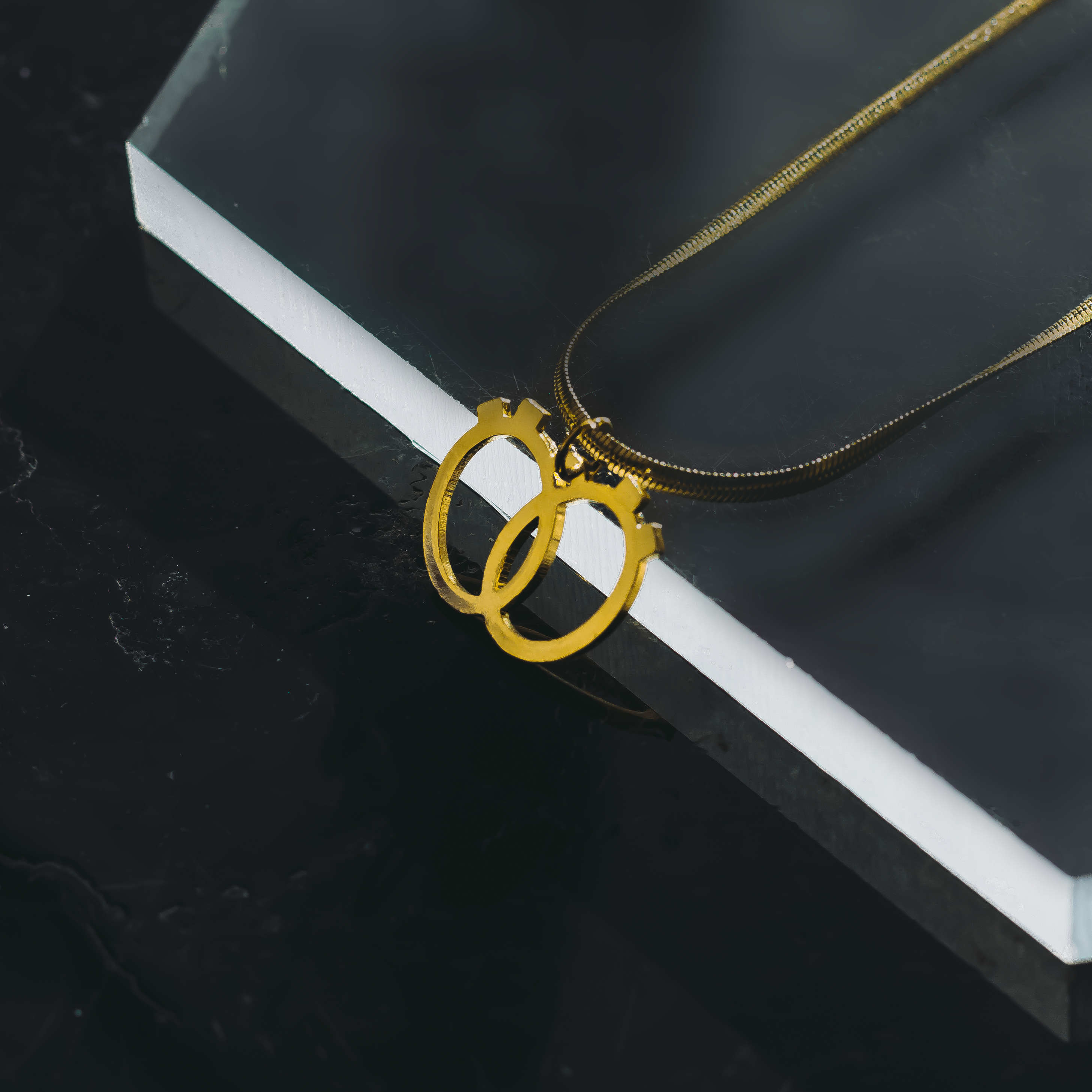 INFINITY Ophidian Necklace - Gold