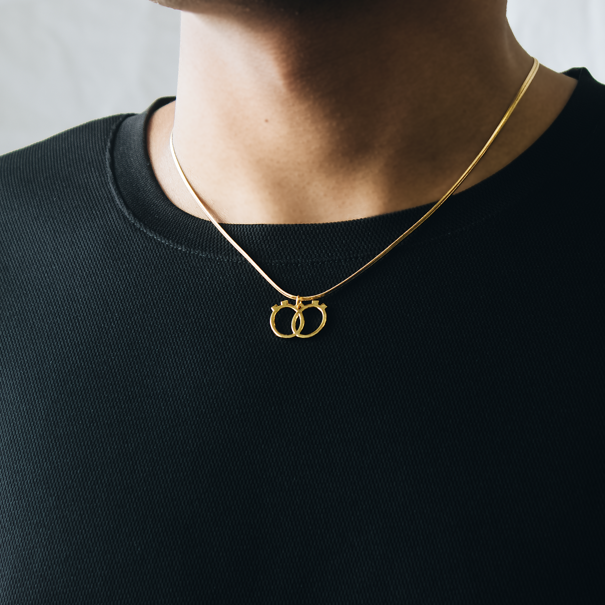 INFINITY Ophidian Necklace - Gold