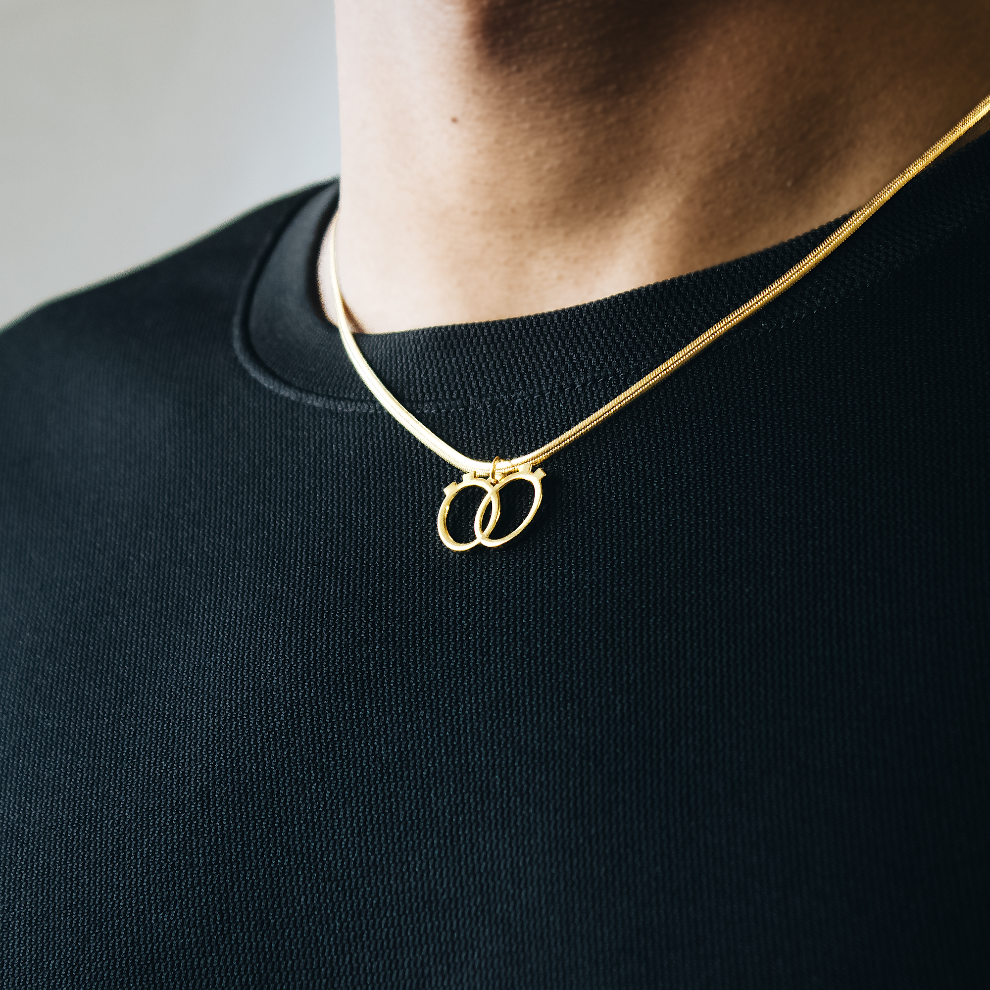 INFINITY Ophidian Necklace - Gold