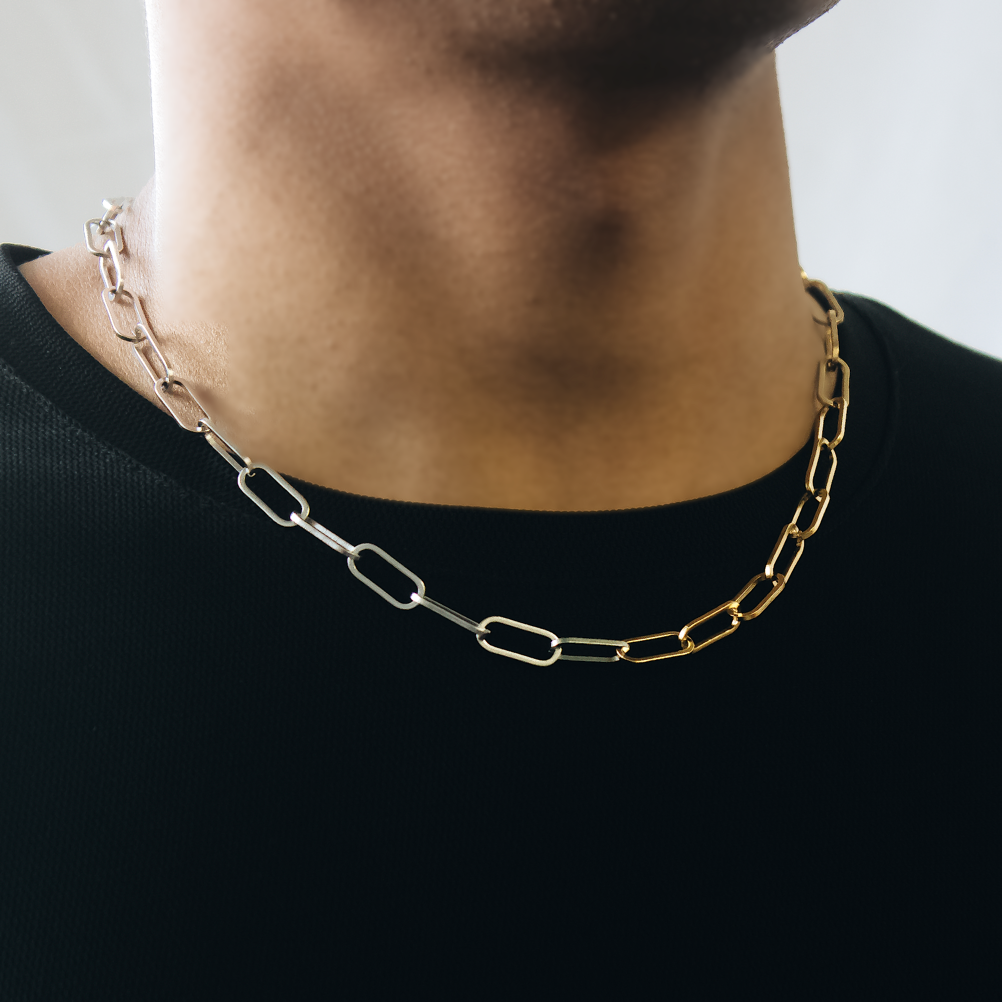 INTERCONNECTION Necklace - Gold / Silver
