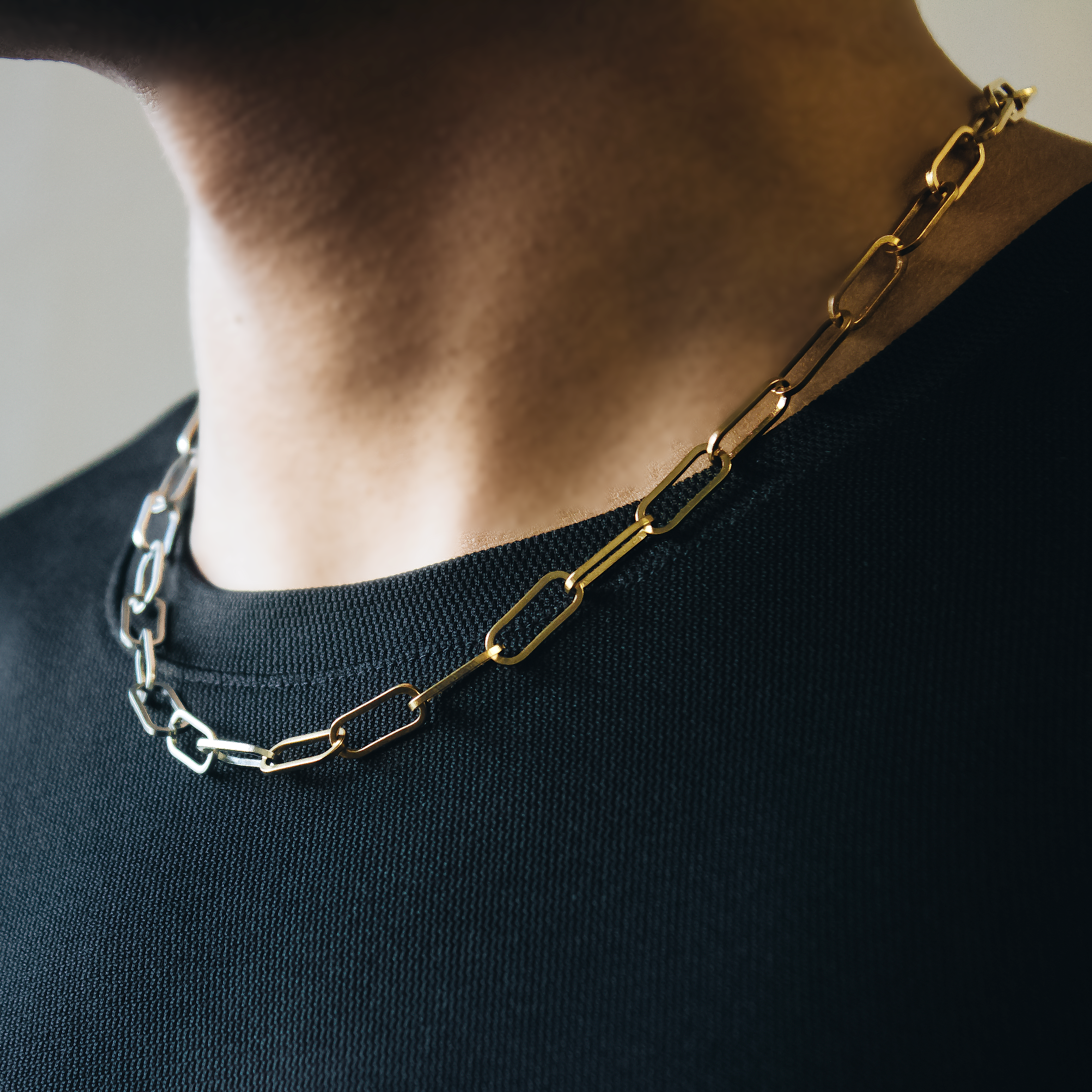 INTERCONNECTION Necklace - Gold / Silver