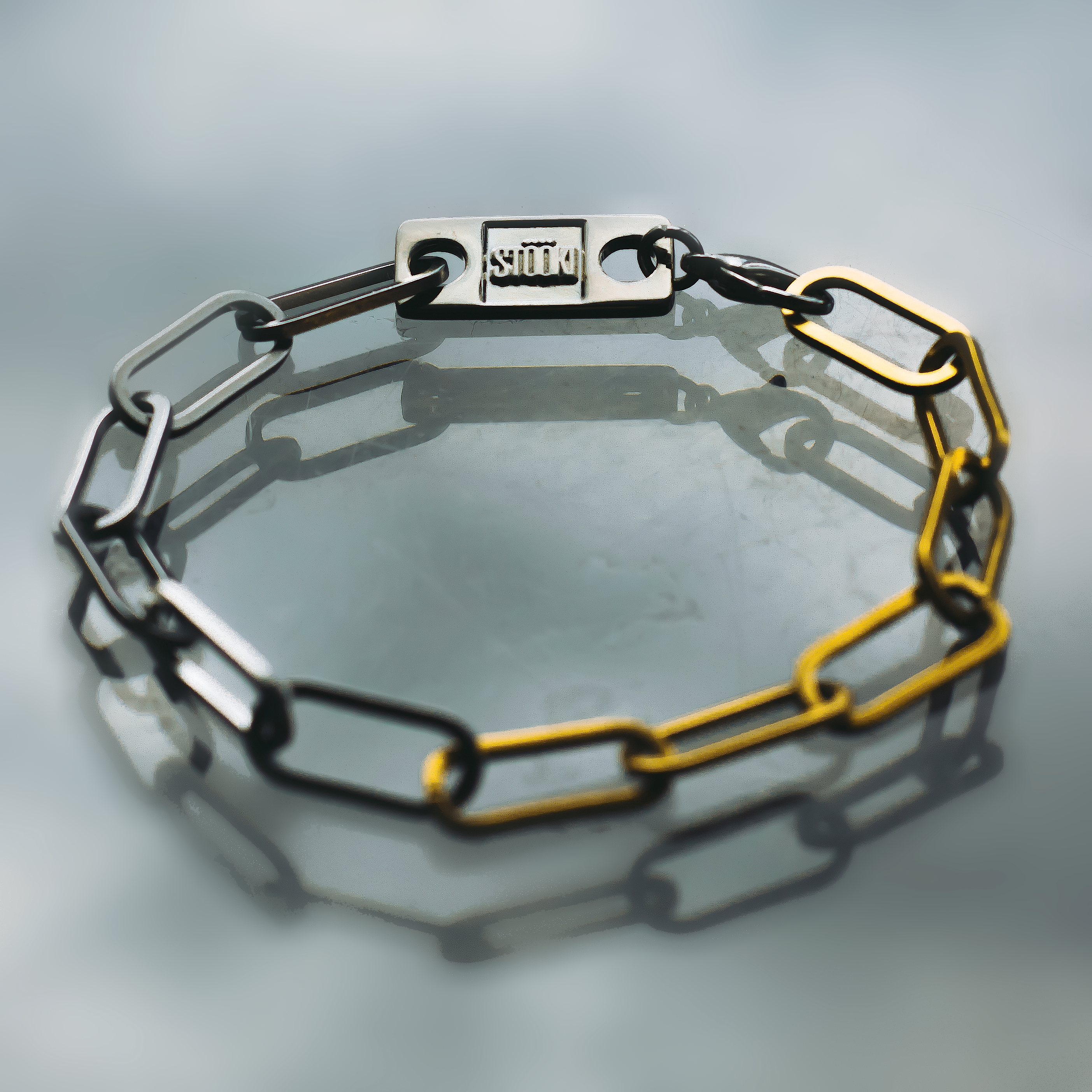 INTERCONNECTION Bracelet - Gold / Silver