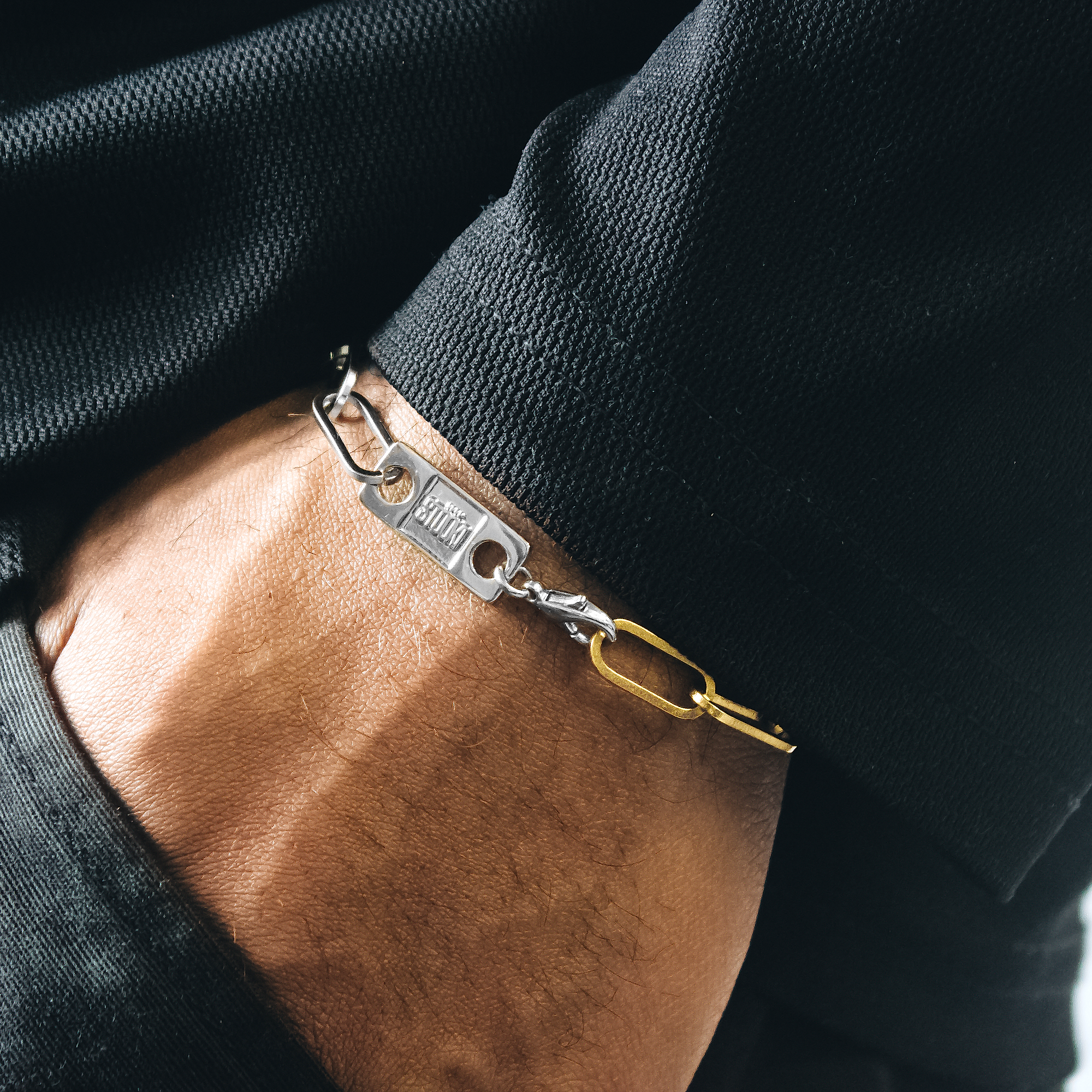 INTERCONNECTION Bracelet - Gold / Silver