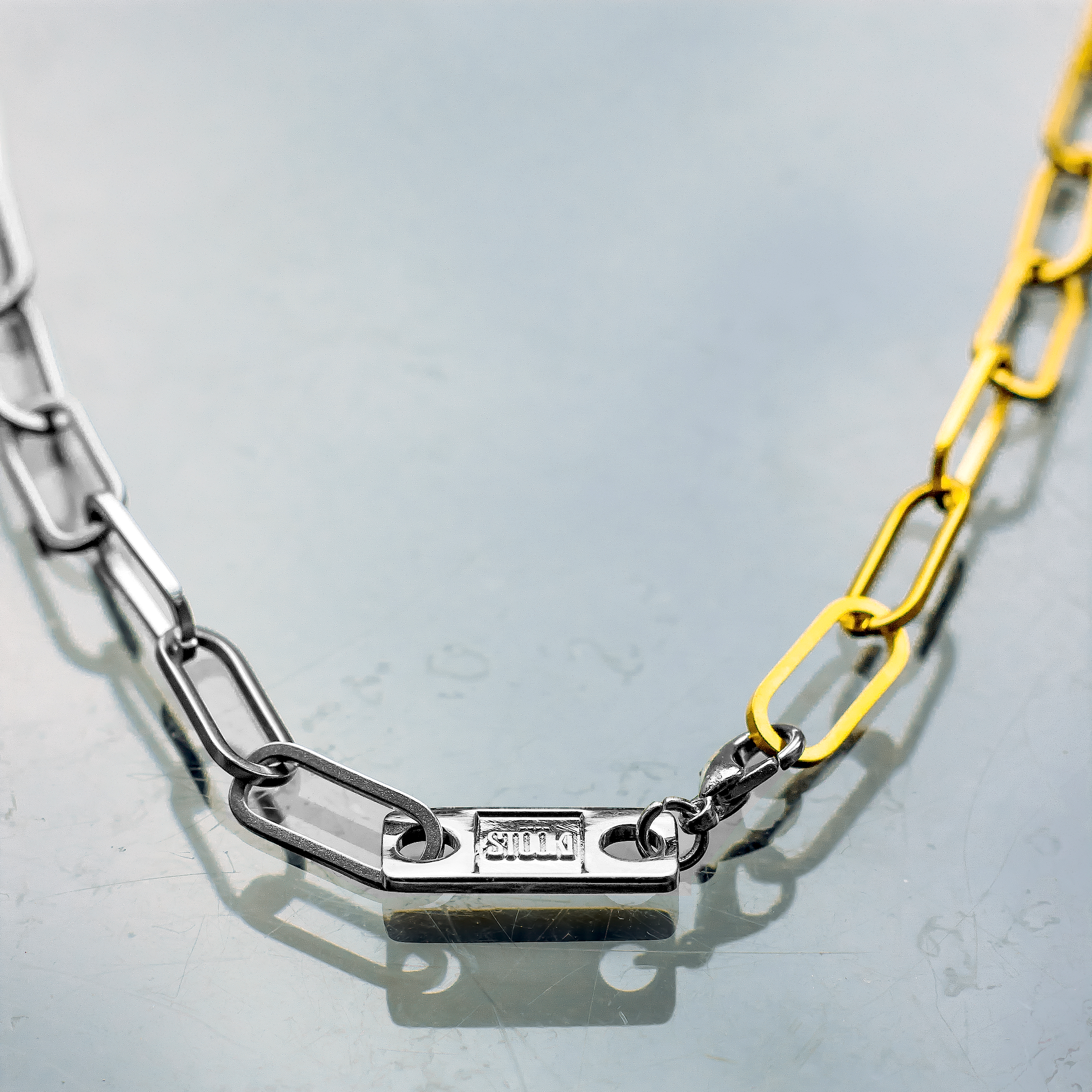 INTERCONNECTION Necklace - Gold / Silver