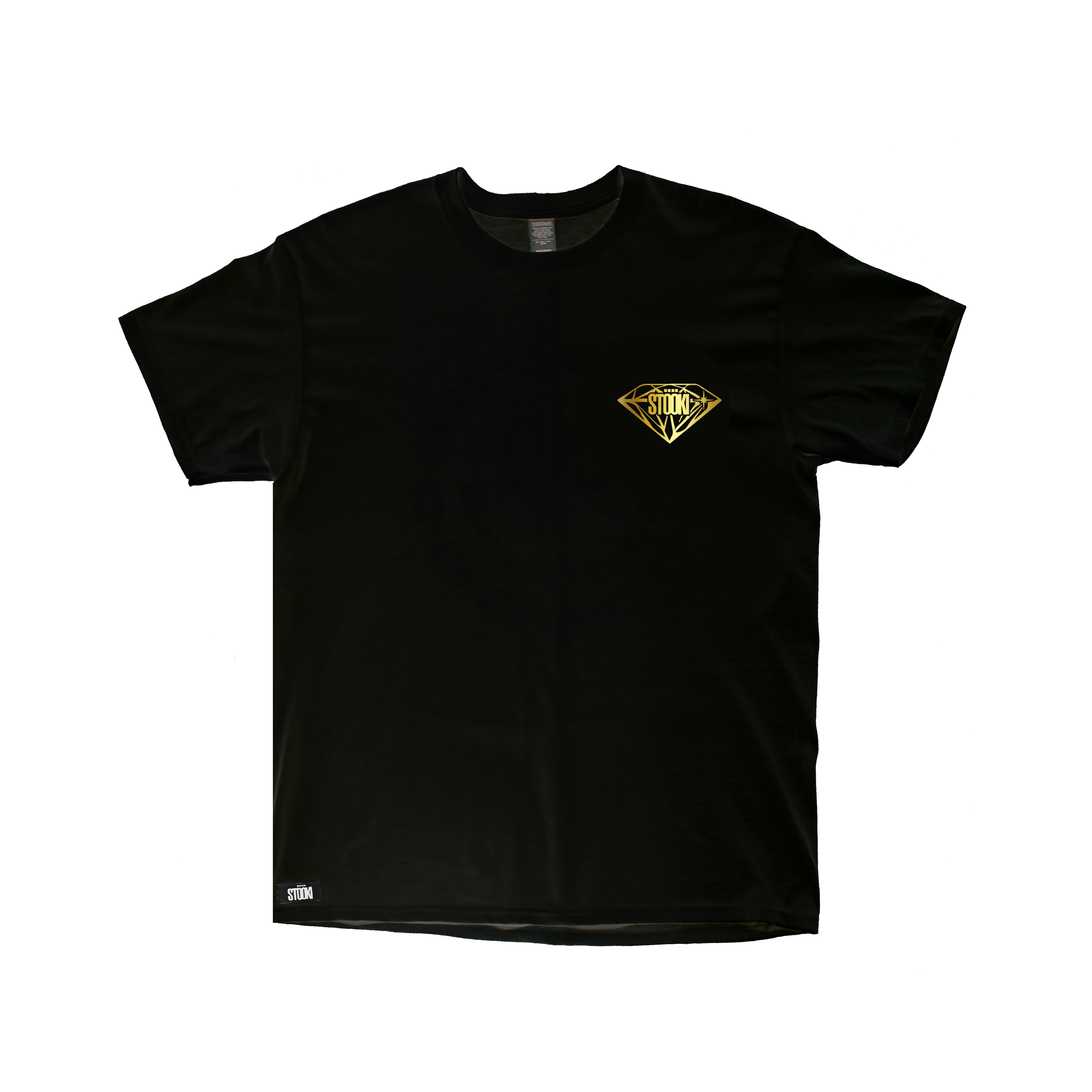 Gold Diamond T-Shirt - Black