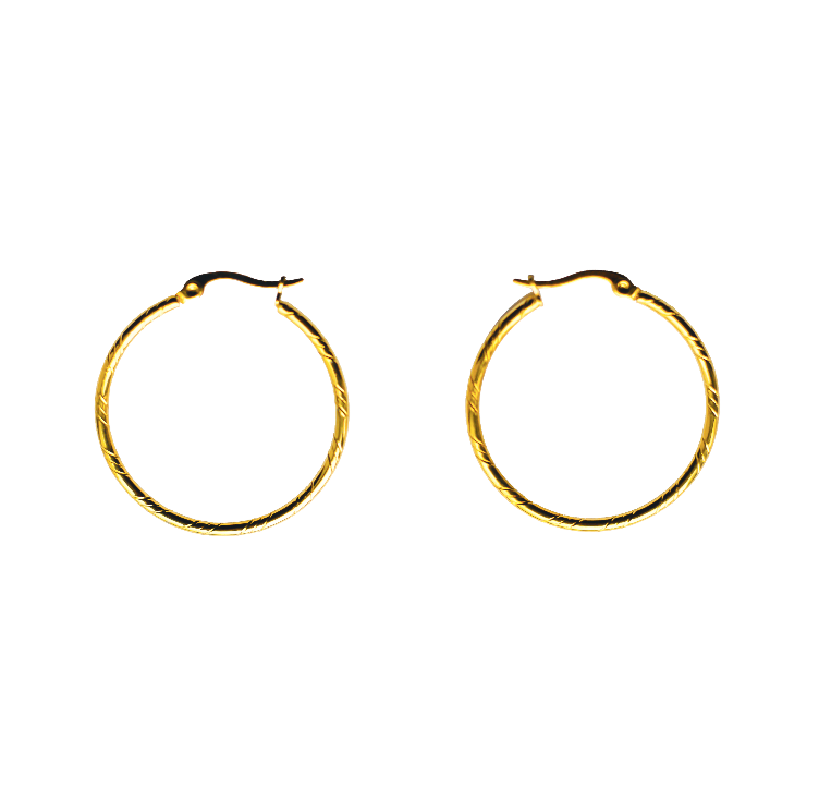 SOLAR Hoops & METEOR Stud Earrings Set