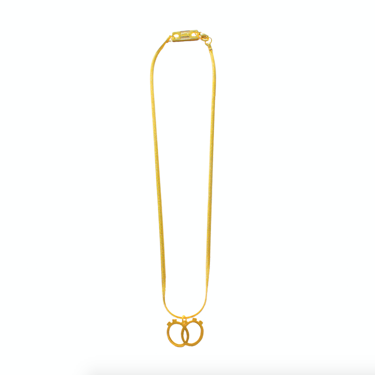 INFINITY Ophidian Necklace - Gold