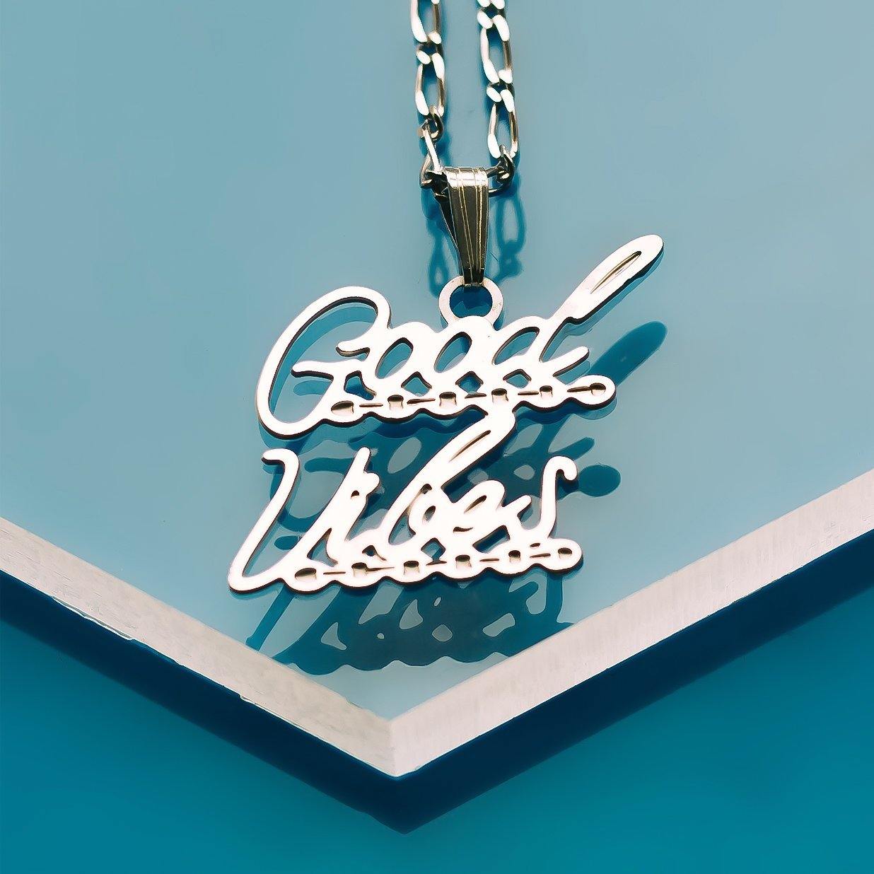 GÖÖD VIBES Charm - Silver - Stööki