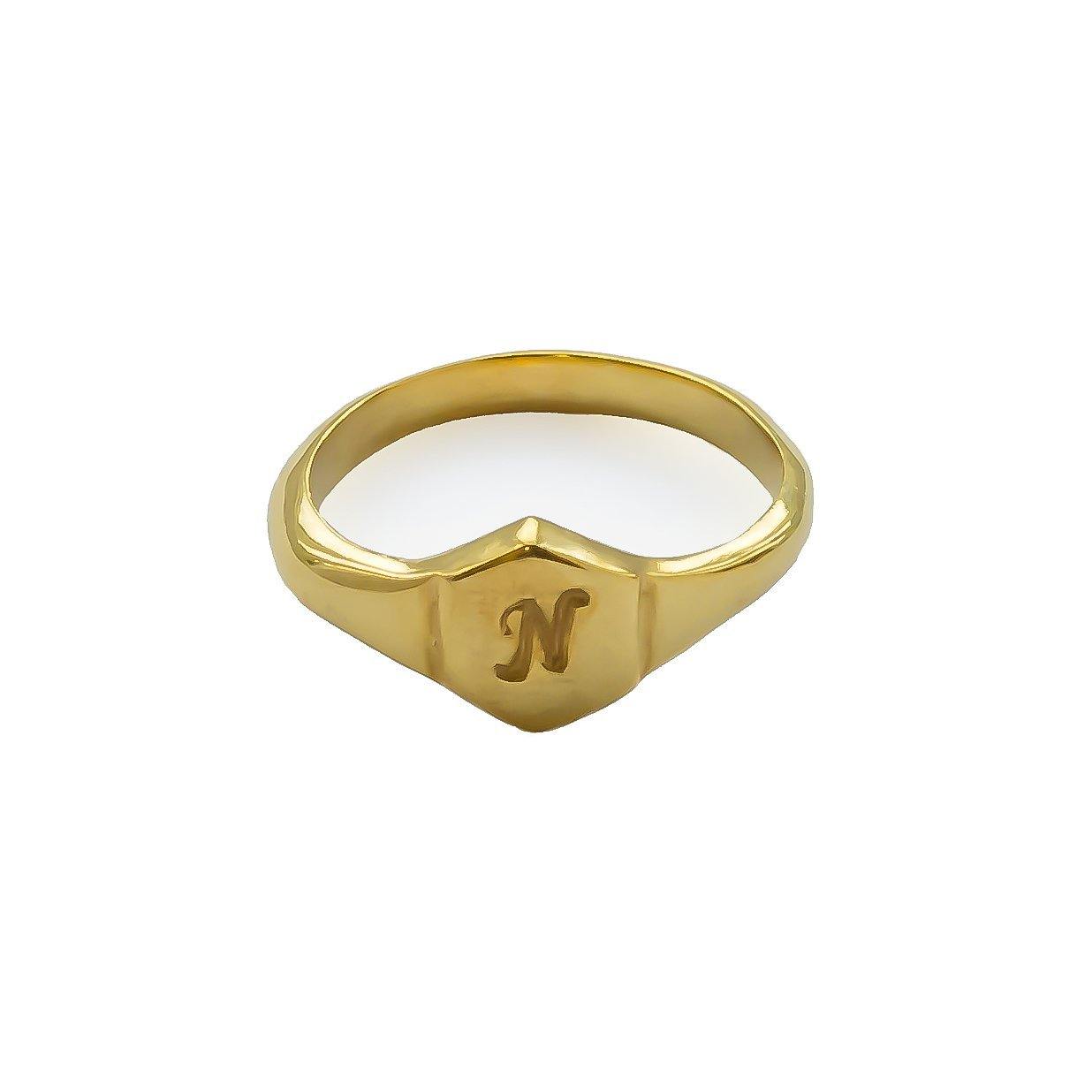 INITIAL Ring - Gold - Stööki