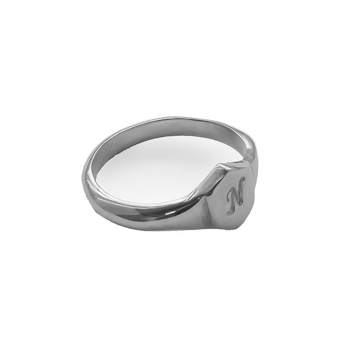 INITIAL Ring - Silver - Stööki