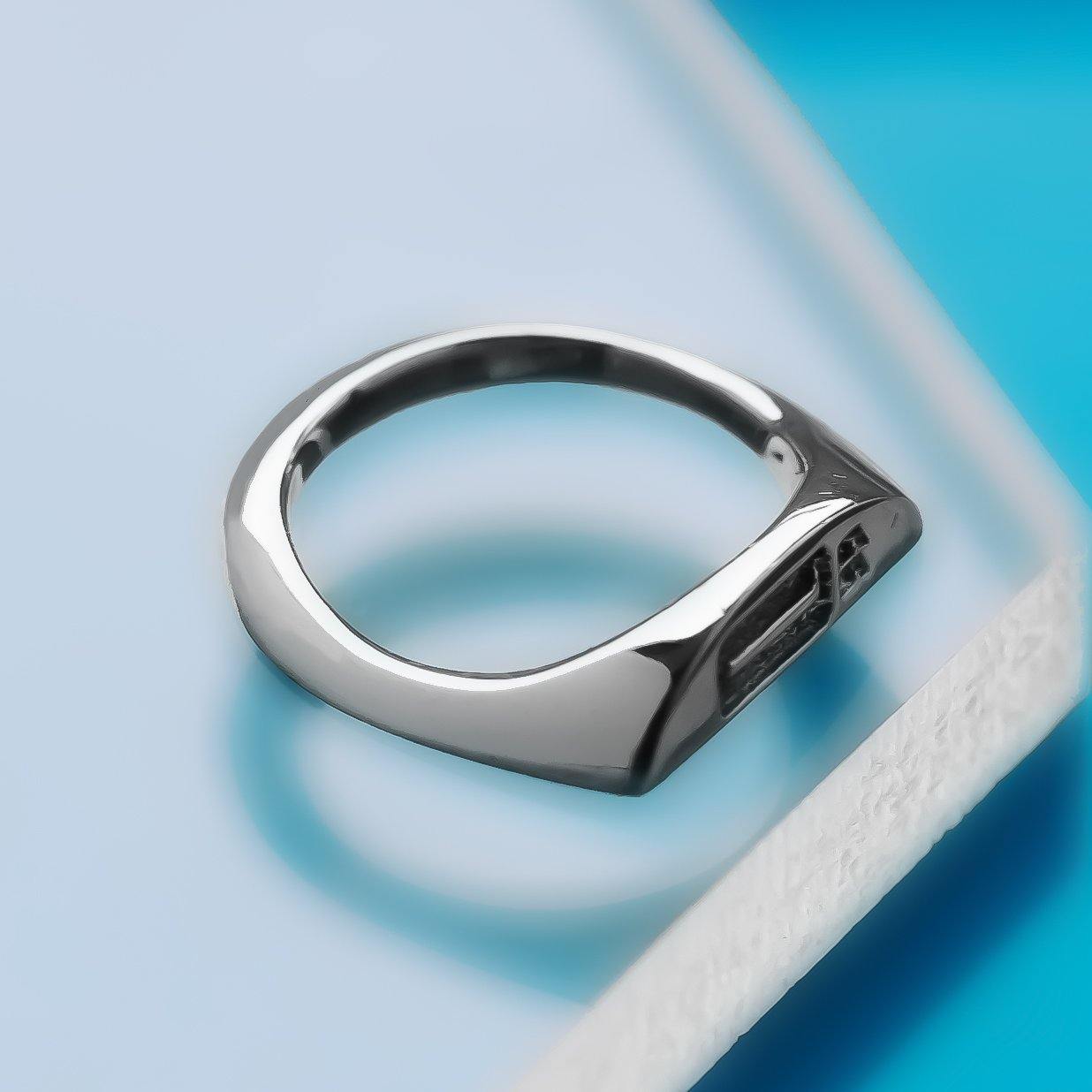 UNITY Signet Ring (Left Side) - Silver - Stööki