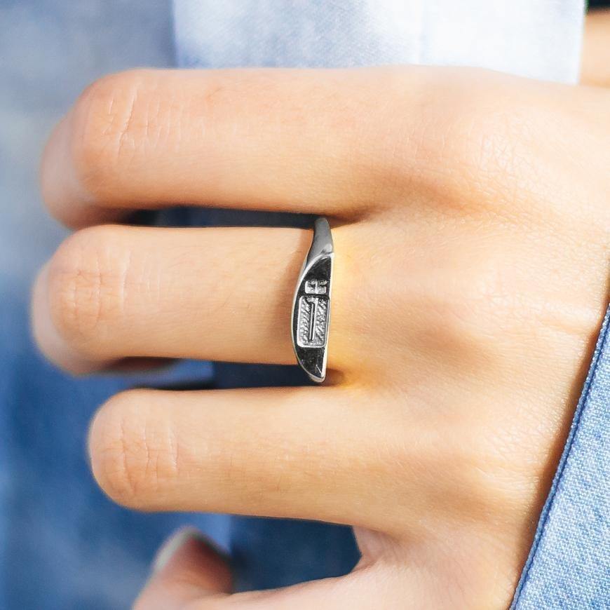 UNITY Signet Ring (Left Side) - Silver - Stööki