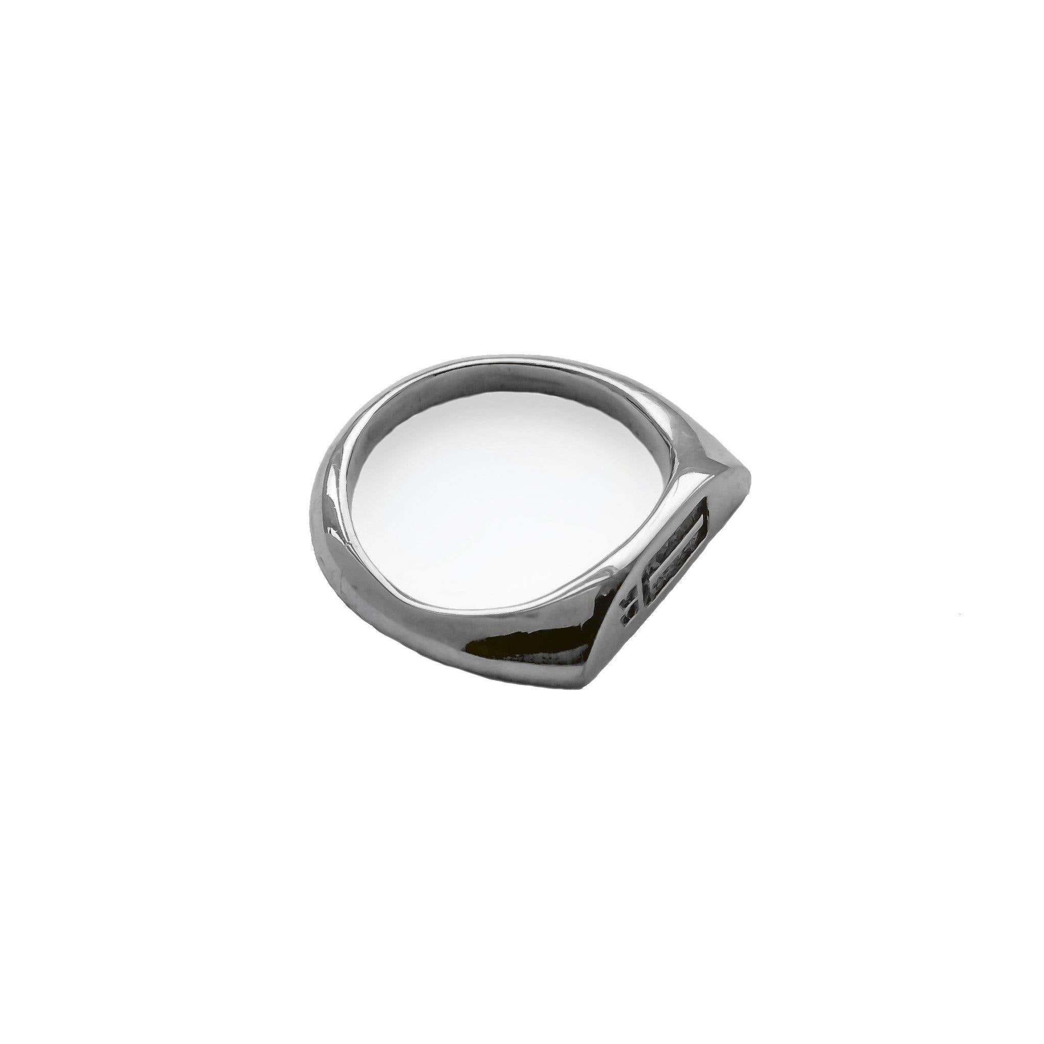 UNITY Signet Ring (Right Side) - Silver - Stööki