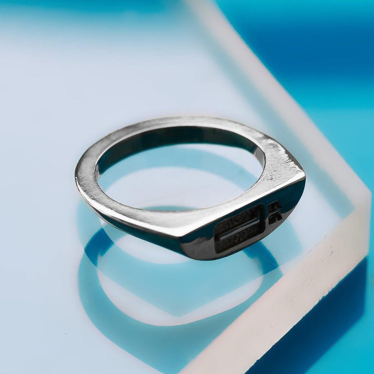 UNITY Signet Ring (Right Side) – 925 Sterling Silver | Symbol of Onene ...