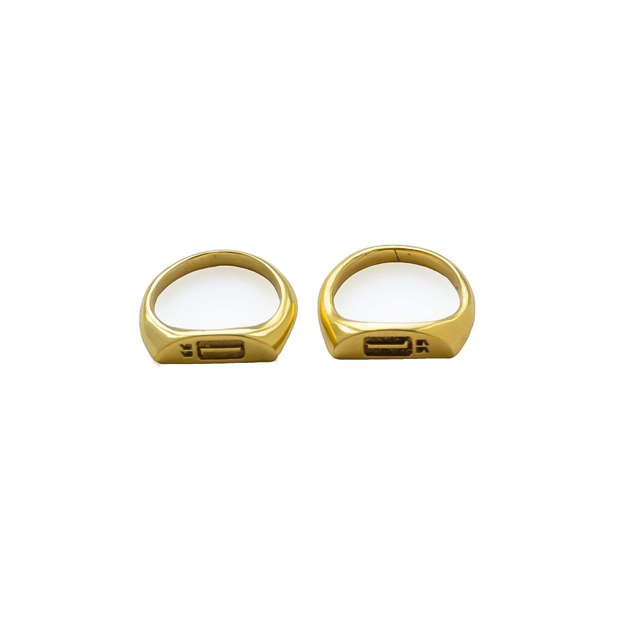 UNITY Signet Ring Set - Gold - Stööki