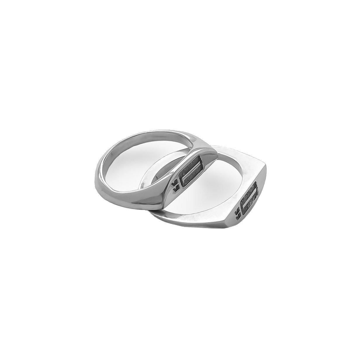 UNITY Signet Ring Set - Silver - Stööki