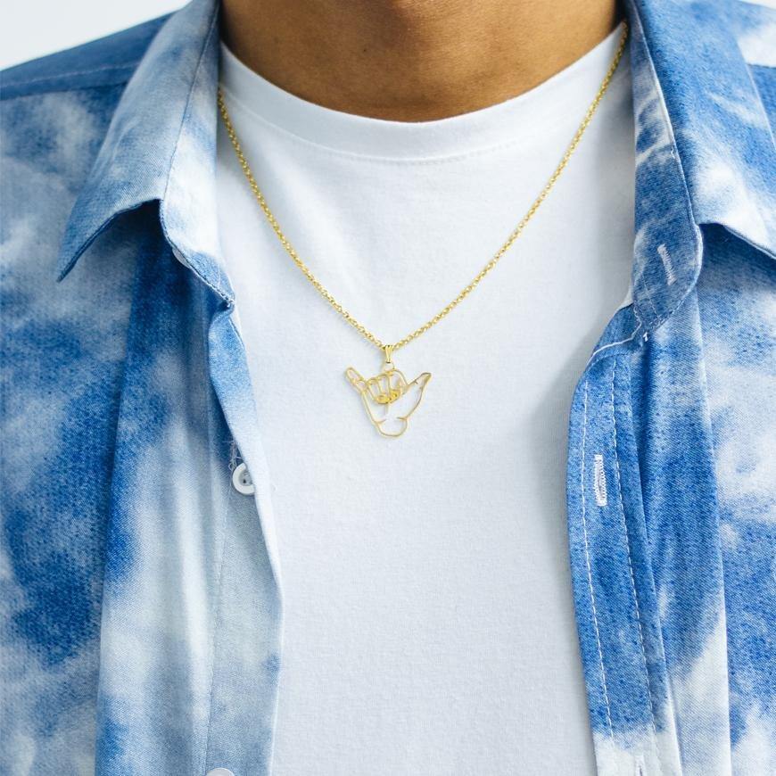 WAVY Charm - Gold - Stööki